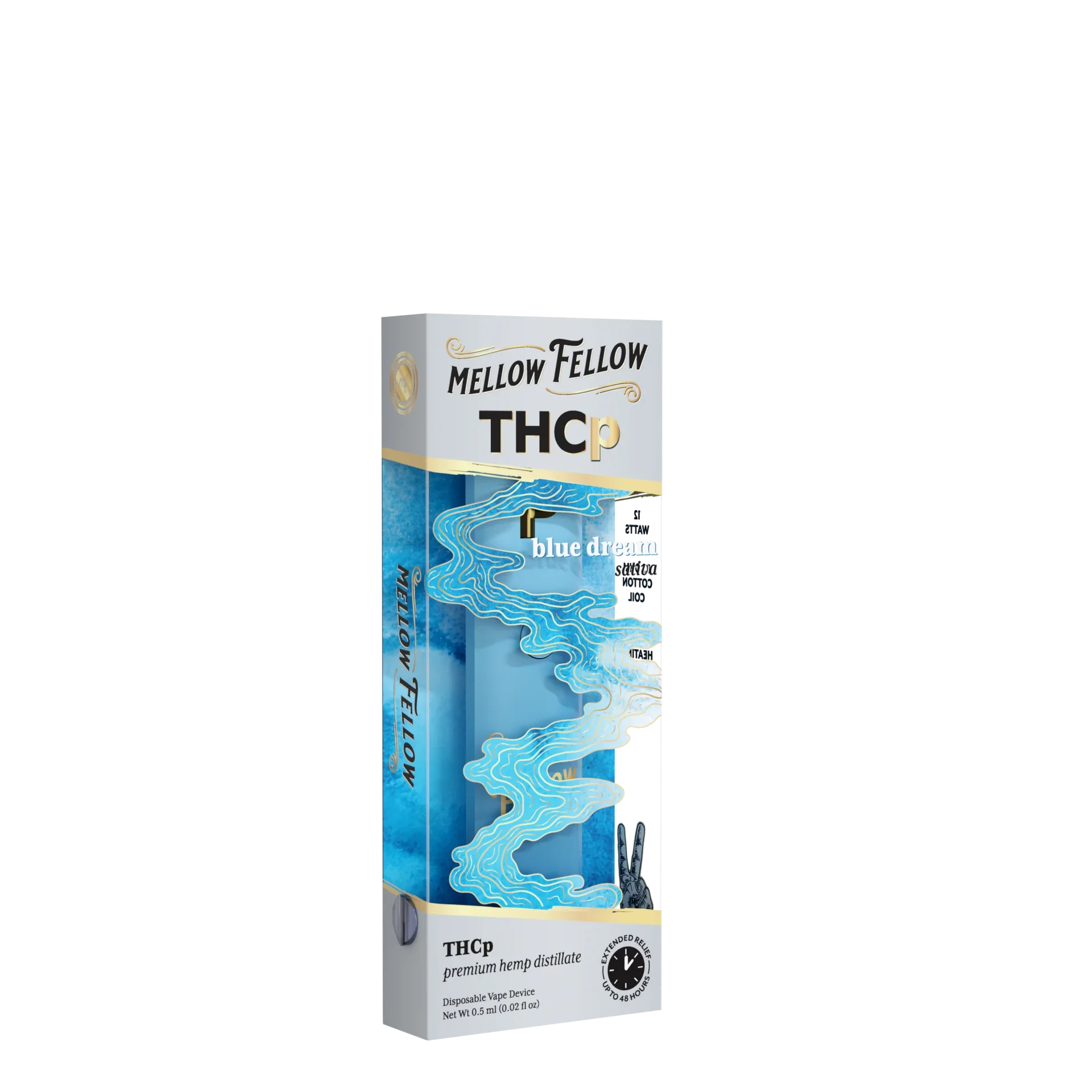 Mellow Fellow THCp 0.5g Disposable Vape - Blue Dream (Sativa) Best Price