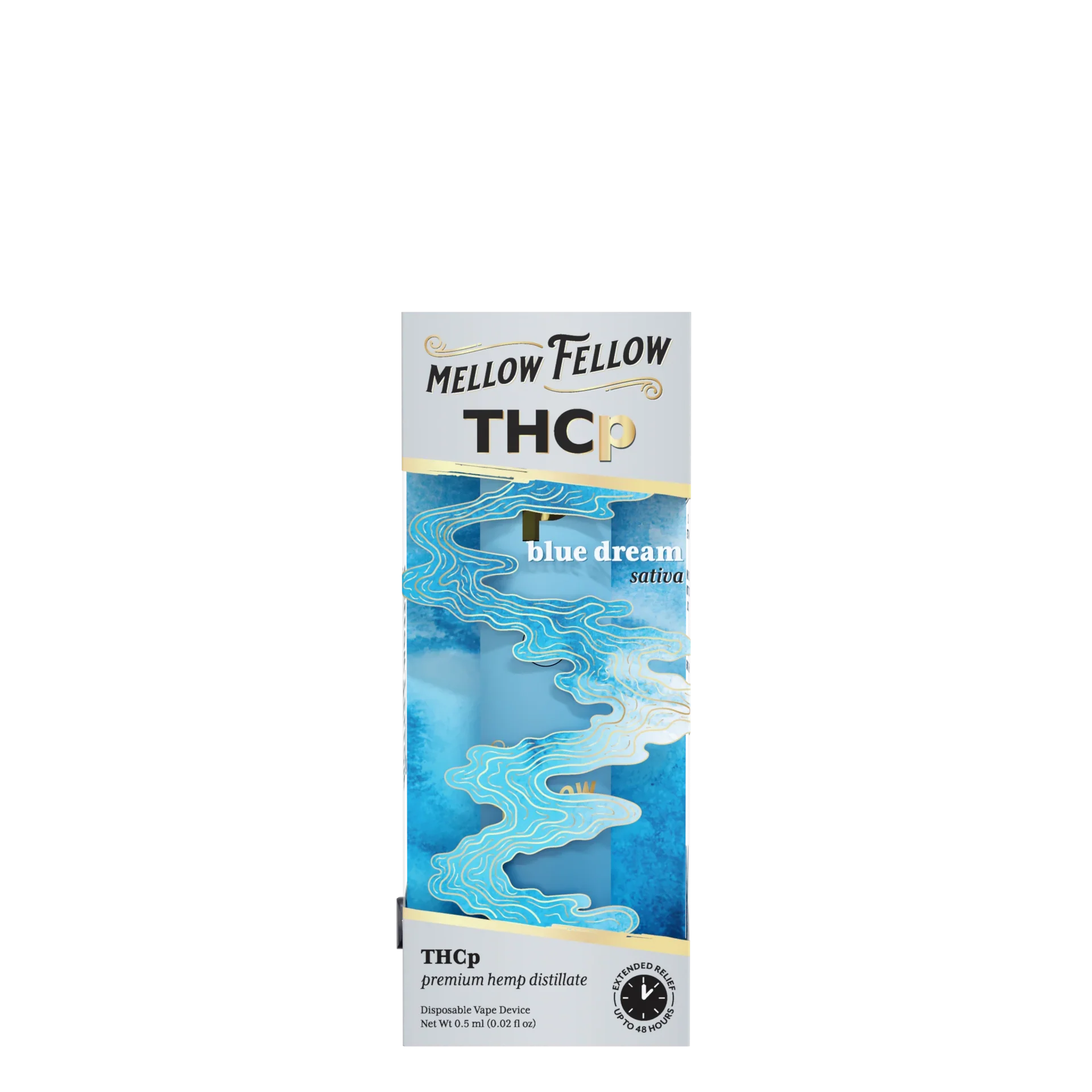 Mellow Fellow THCp 0.5g Disposable Vape - Blue Dream (Sativa) Best Price