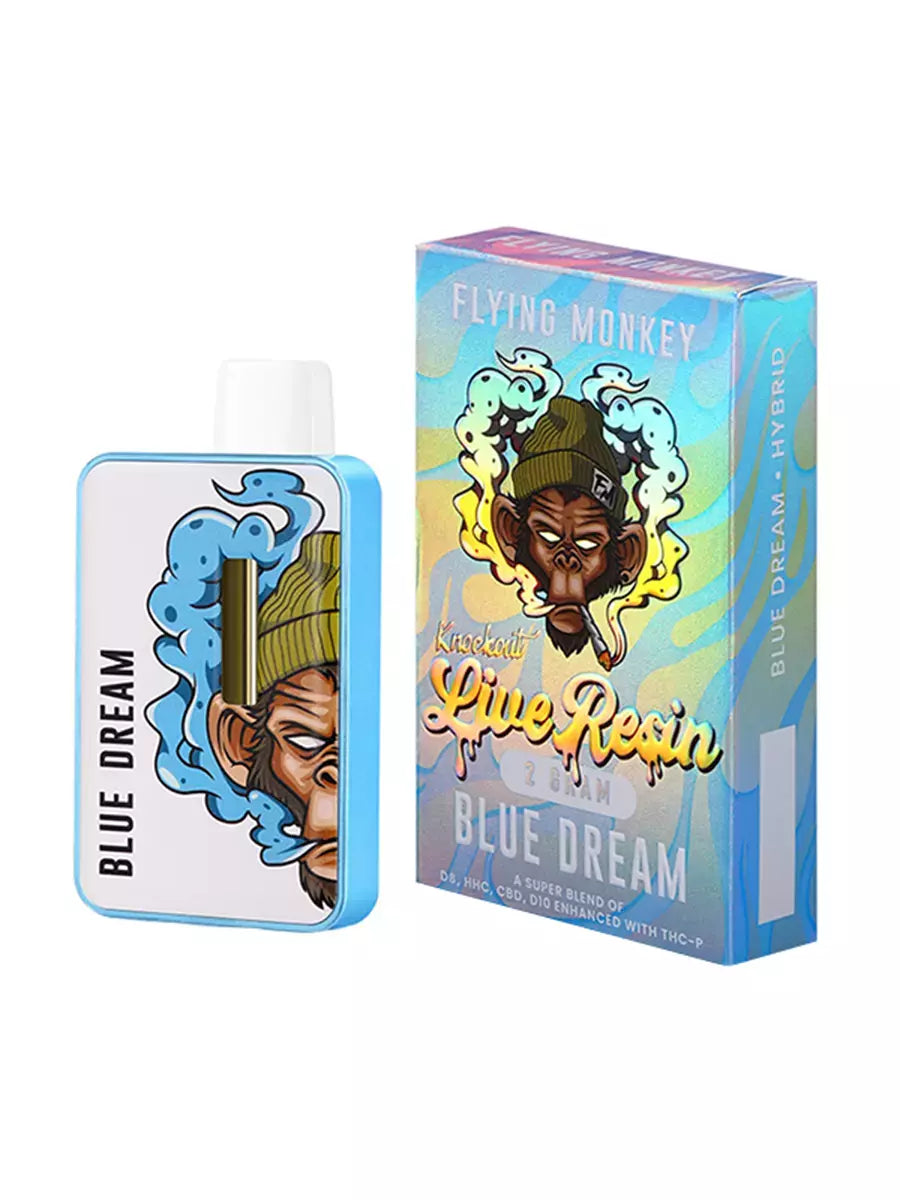 Blue Dream Flying Monkey Live Resin Knockout Blend Vape 2G Best Price