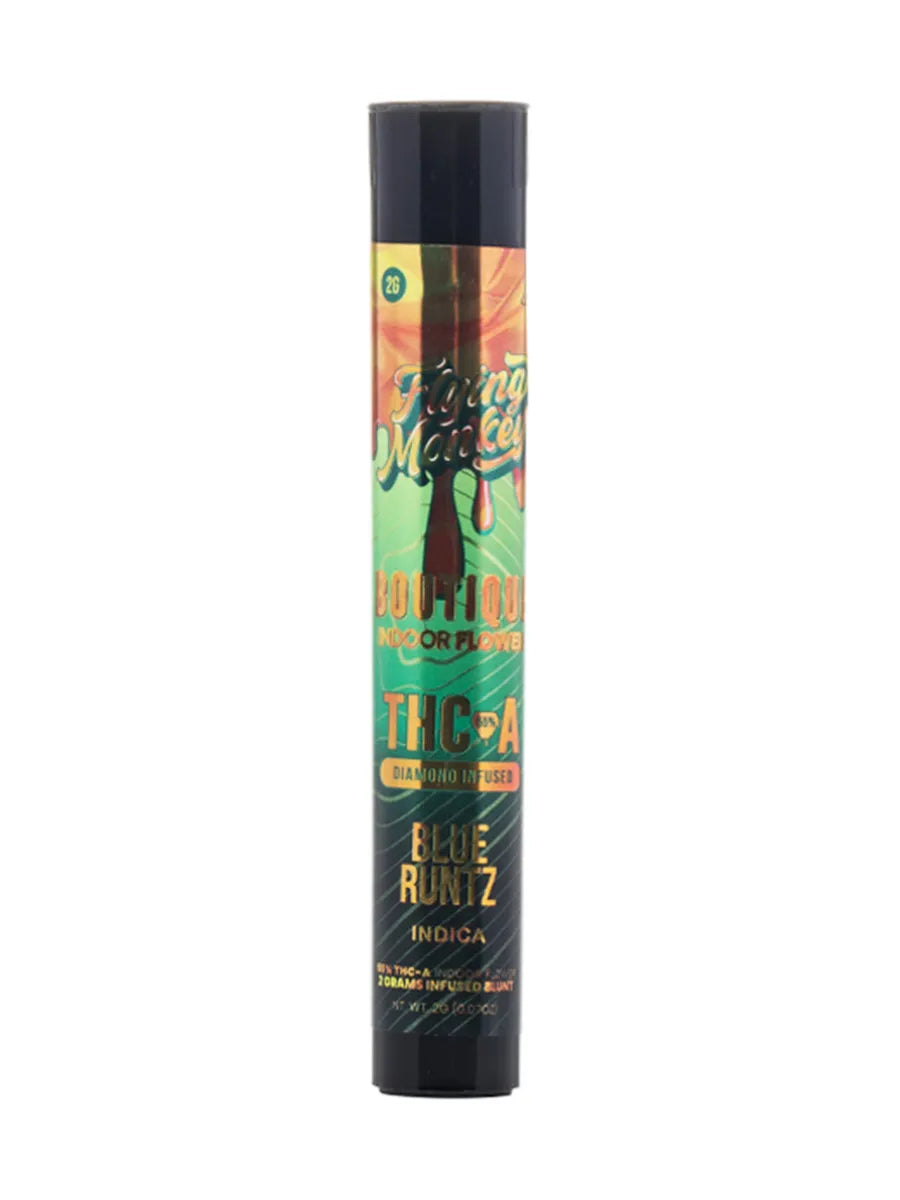Blue Runtz Flying Monkey Boutique Collection THCA Blunt Pre-Roll 2G