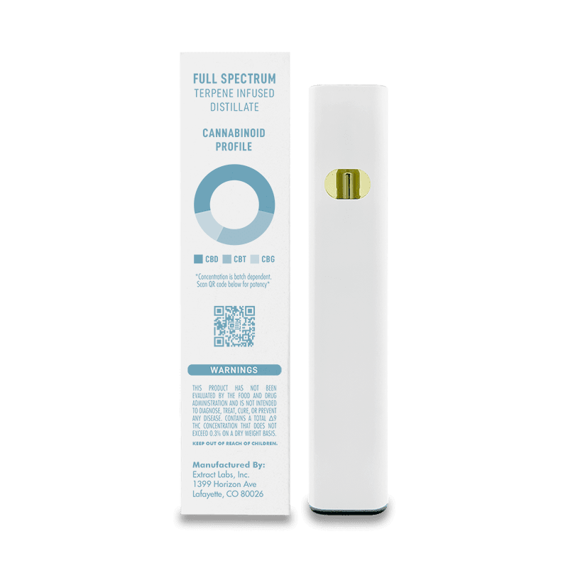Extract Labs CBD Disposable Vape | Blue Dream