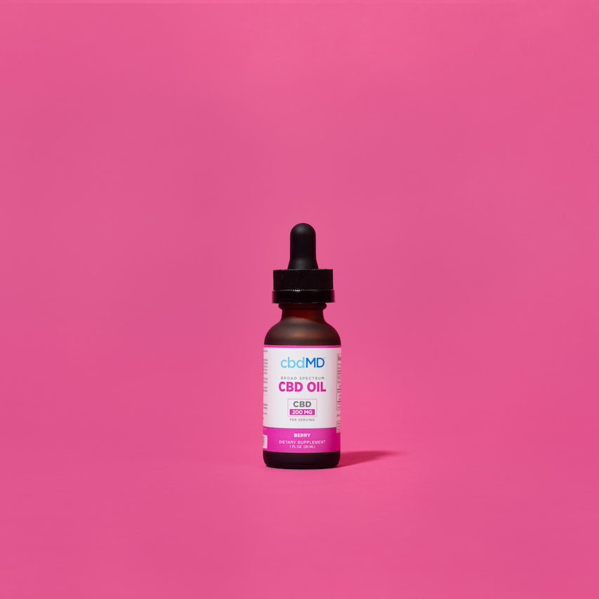 cbdMD Broad Spectrum CBD Oil Tincture