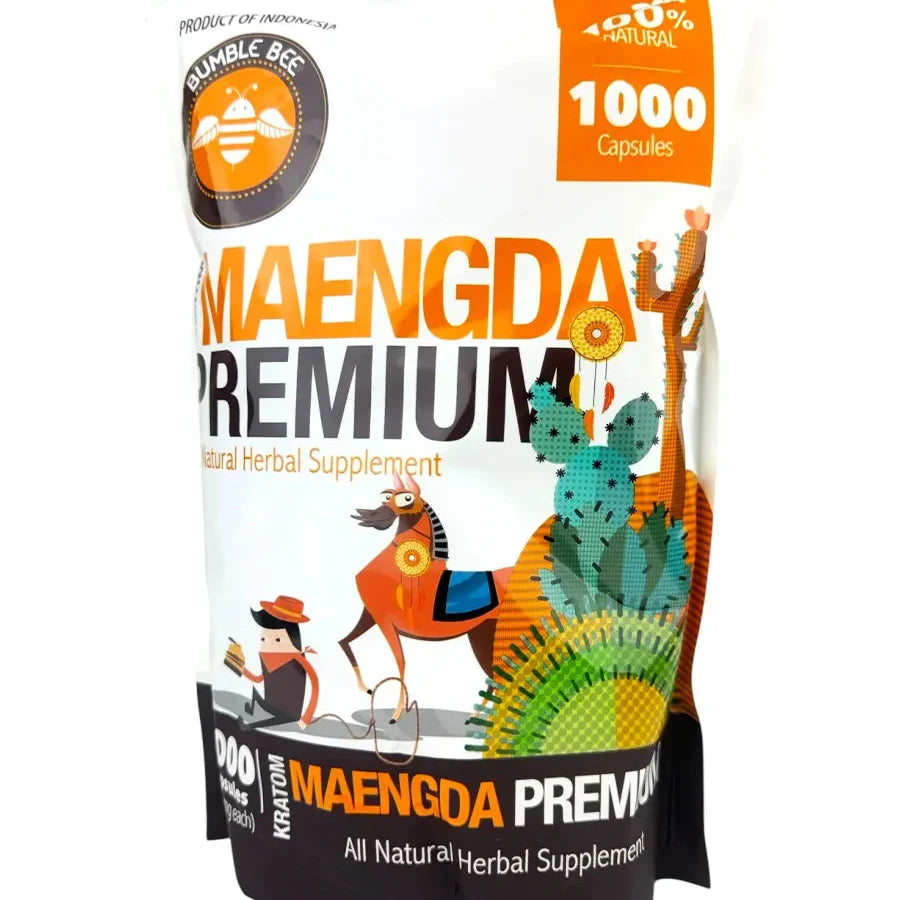 Bumble Bee Maengda Premium Kratom Capsules 1000pcs