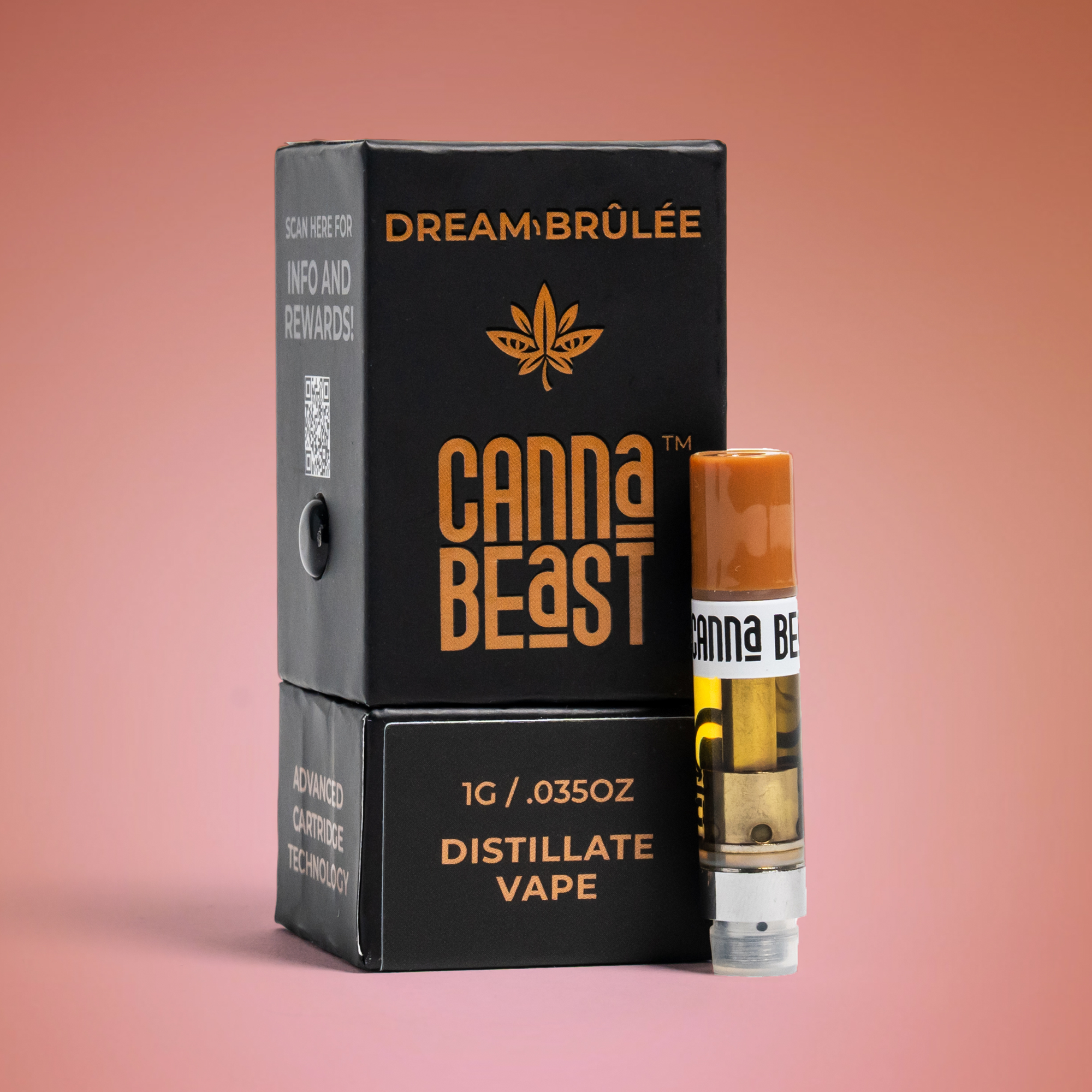 Eighty Six Canna Beast – Dream Brulee Delta-9 THC Vape Cartridge Best Price