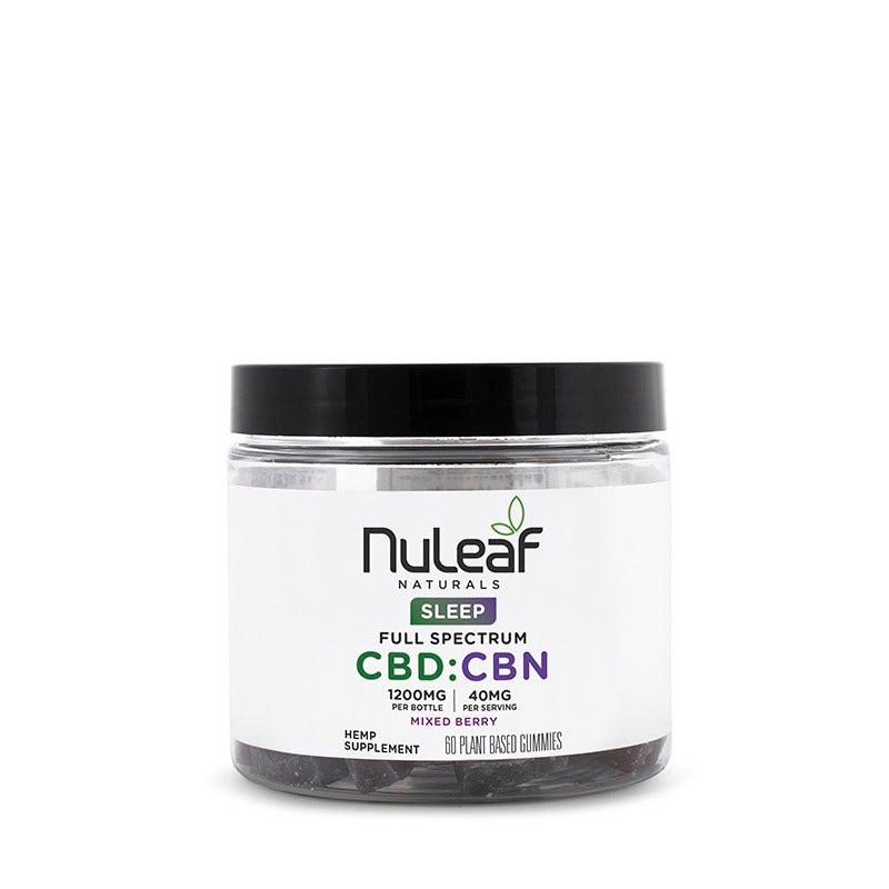 NuLeaf Naturals SLEEP - CBD:CBN Gummies