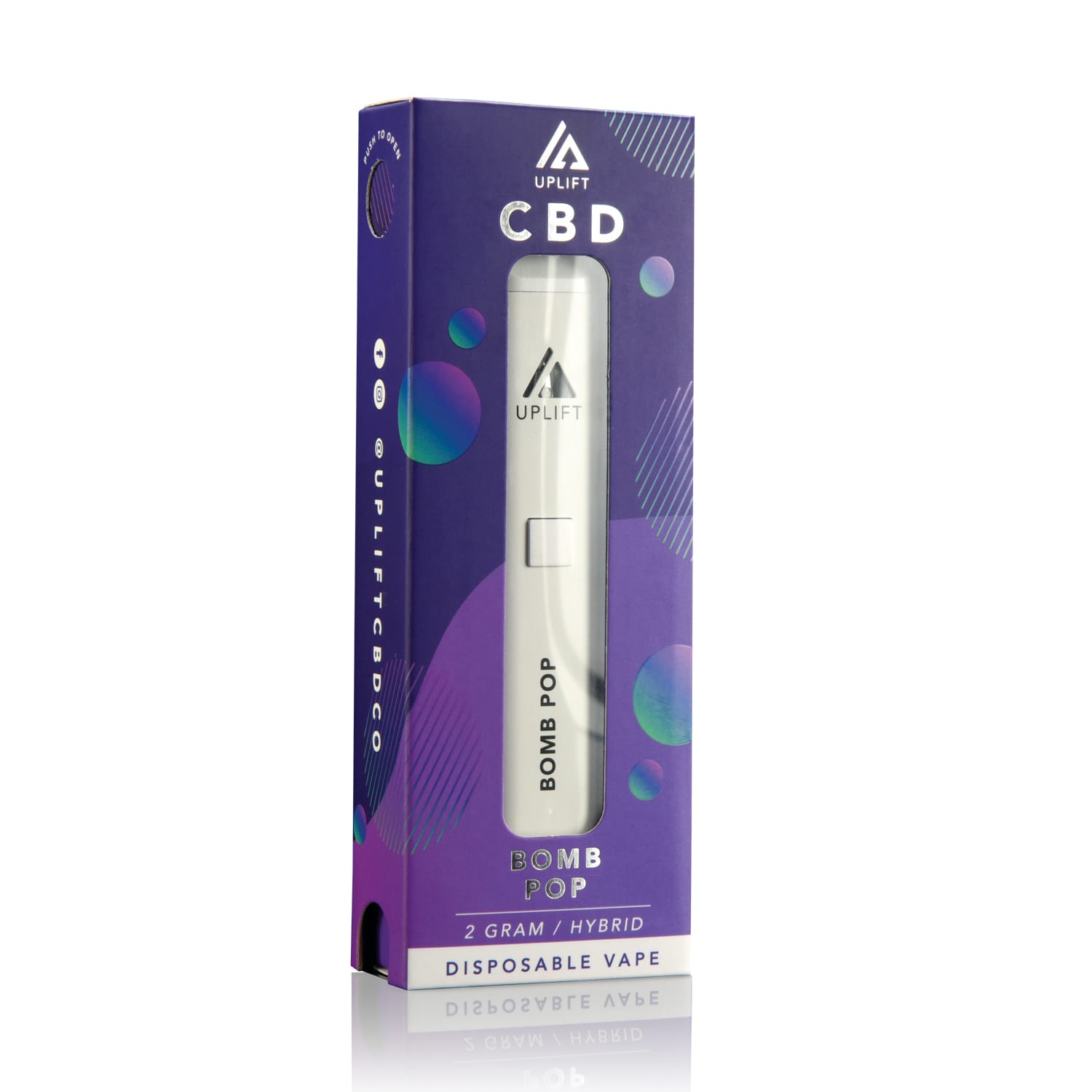 Uplift | CBD Vape – Bomb Pop | 2g CBD Disposable Vape Pen