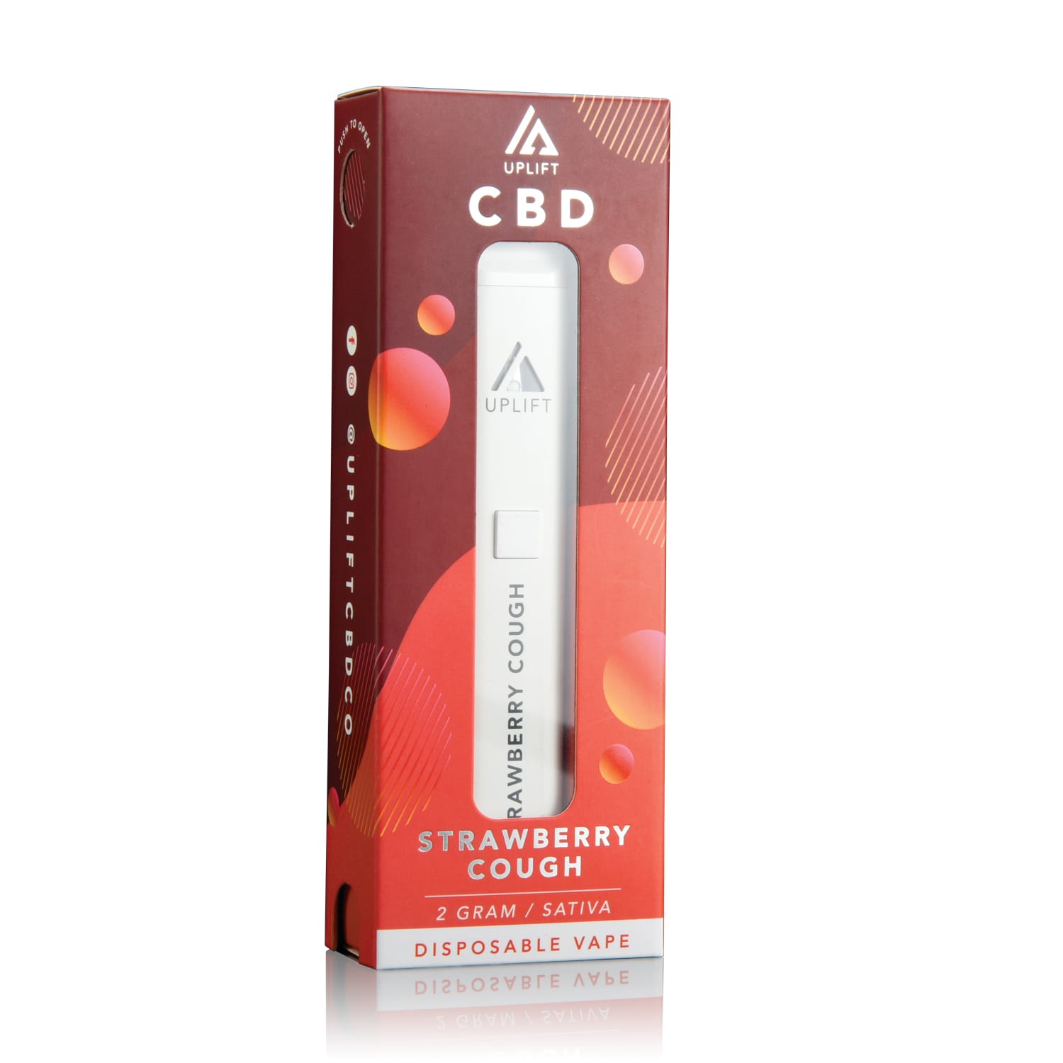 Uplift | CBD Vape – Strawberry Cough | 2g CBD Disposable Vape Pen