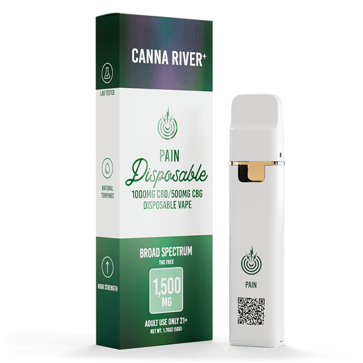 Canna River CBD Pain Disposable