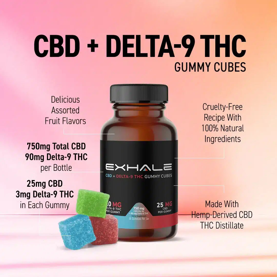 Exhale CBD + THC Gummies