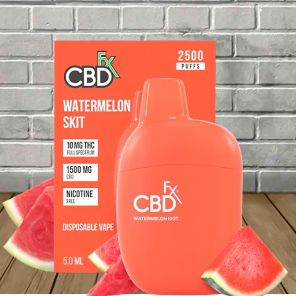 CBDfx Full Spectrum CBD + THC Disposable 2500 Puffs Best Price