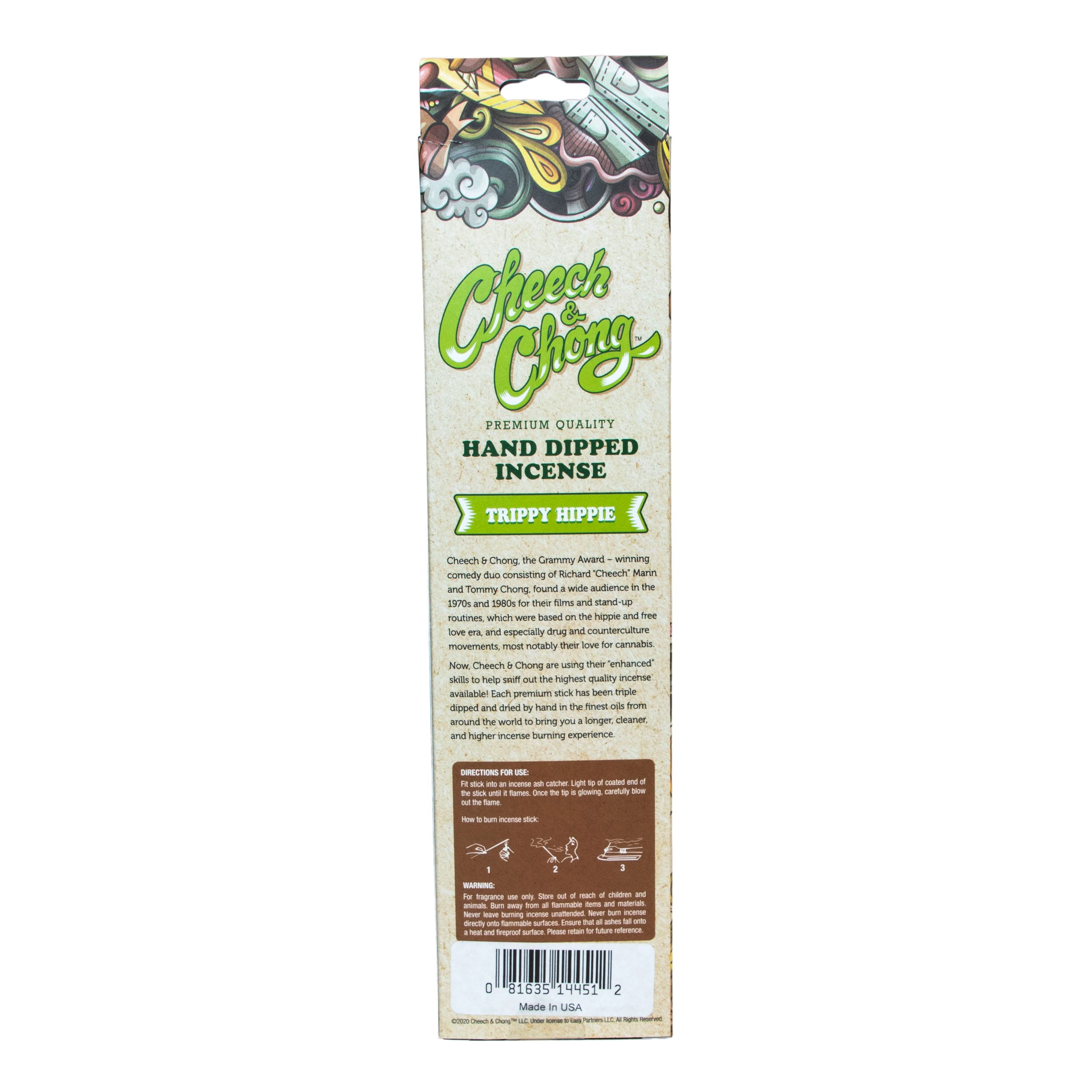 Cheech & Chong Premium Quality Incense