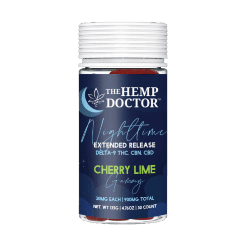 The Hemp Doctor 30mg D9|CBD|CBN Extended-Release Nighttime Gummies