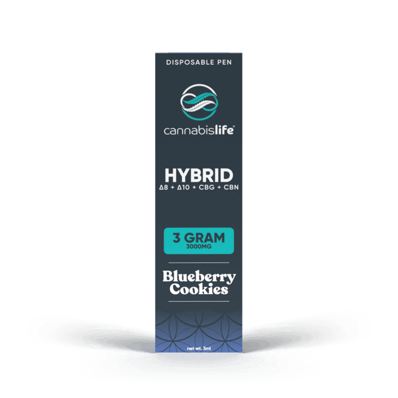 Blueberry Cookies Hybrid Disposable Vape Pen 3ml Best Price