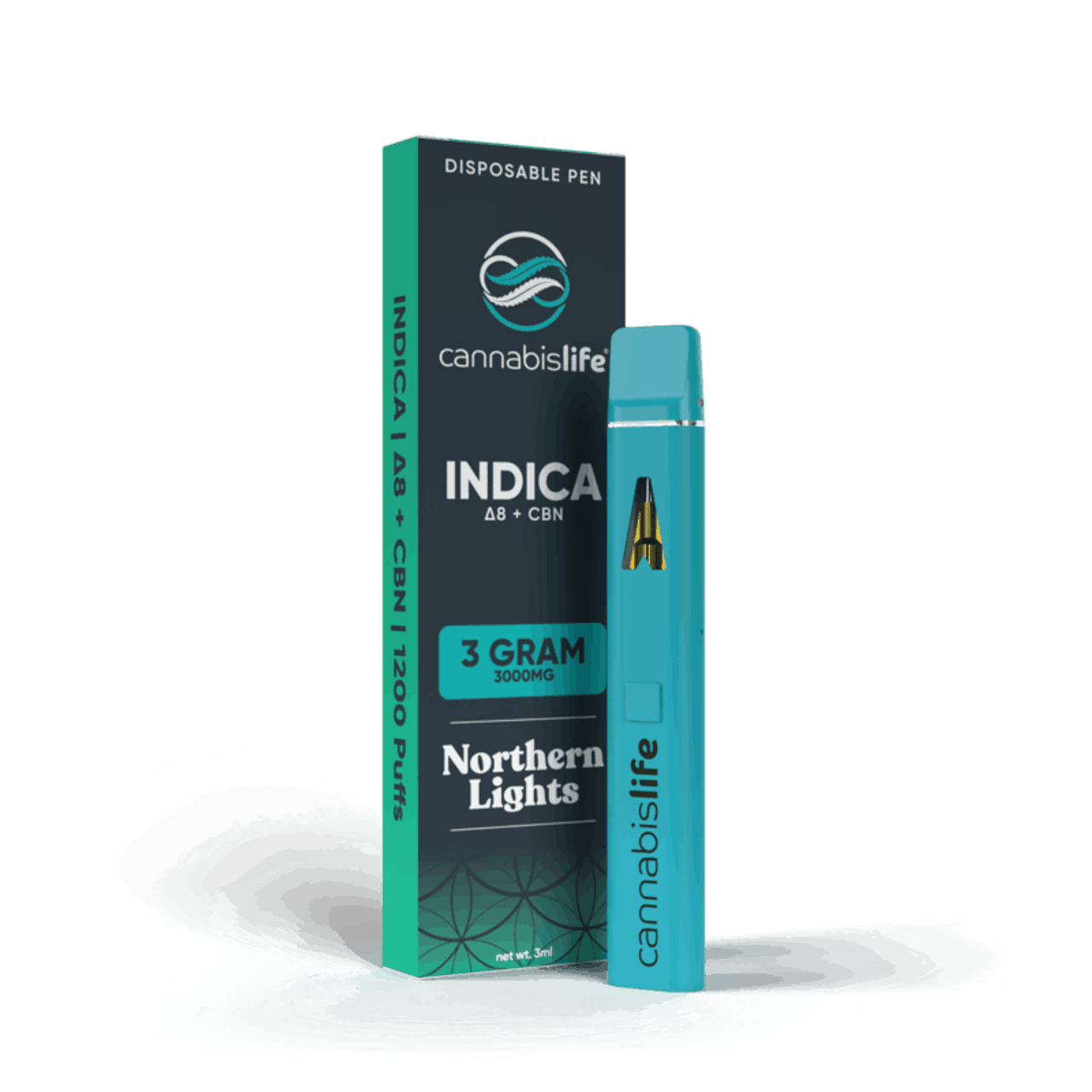Northern Lights Indica Delta 8 Disposable Vape Pen 3ml Best Price