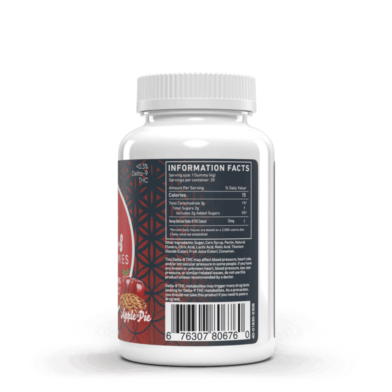 Apple Pie Delta 8 Gummies 30ct 750mg Best Price