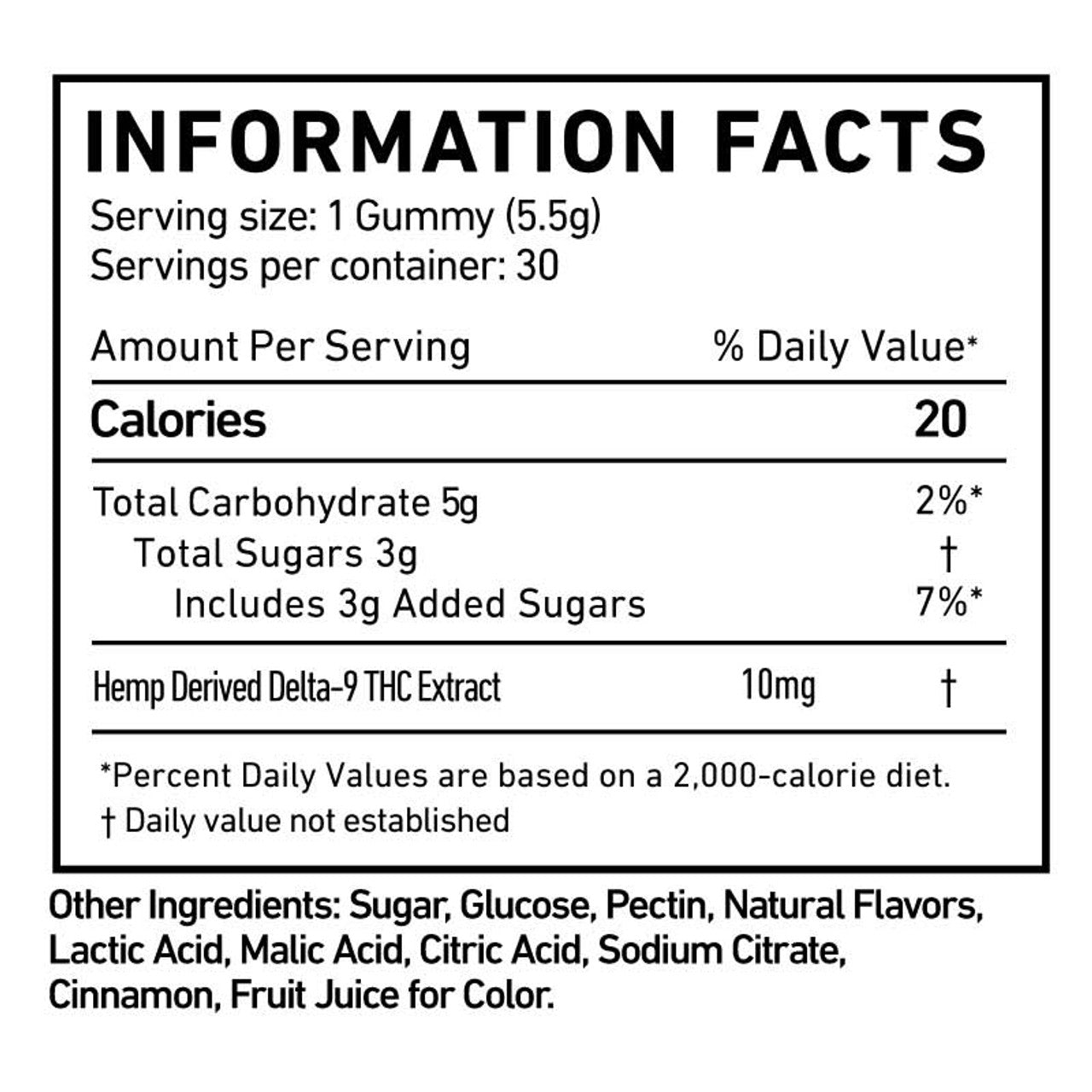 Holiday Spice Delta 9 Gummies 30ct 300mg Best Price