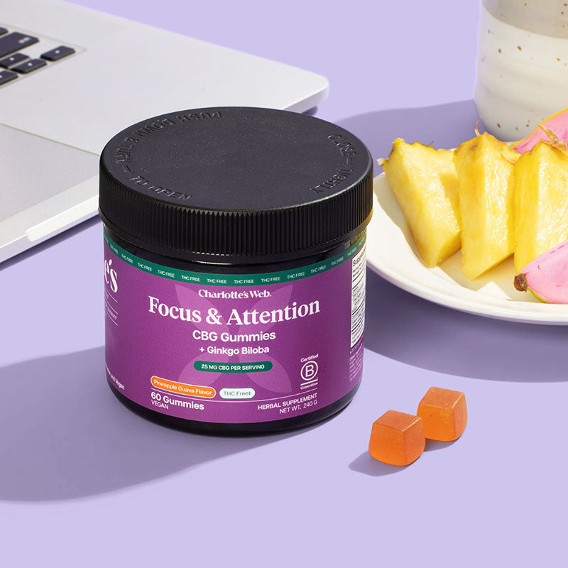 Charlotte's Web Focus & Attention CBG Gummy