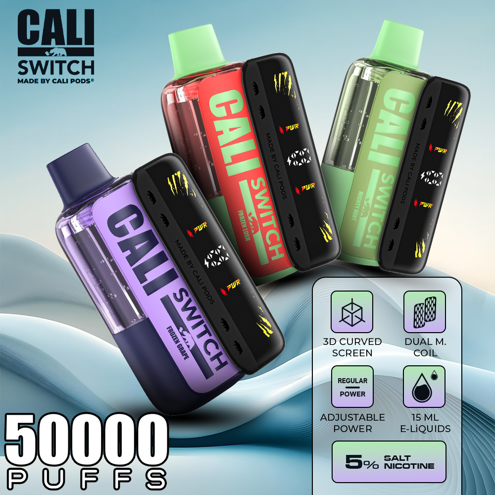 Cali Switch Kit Disposable (50000 Puffs) Best Sales Price - Vape Pens