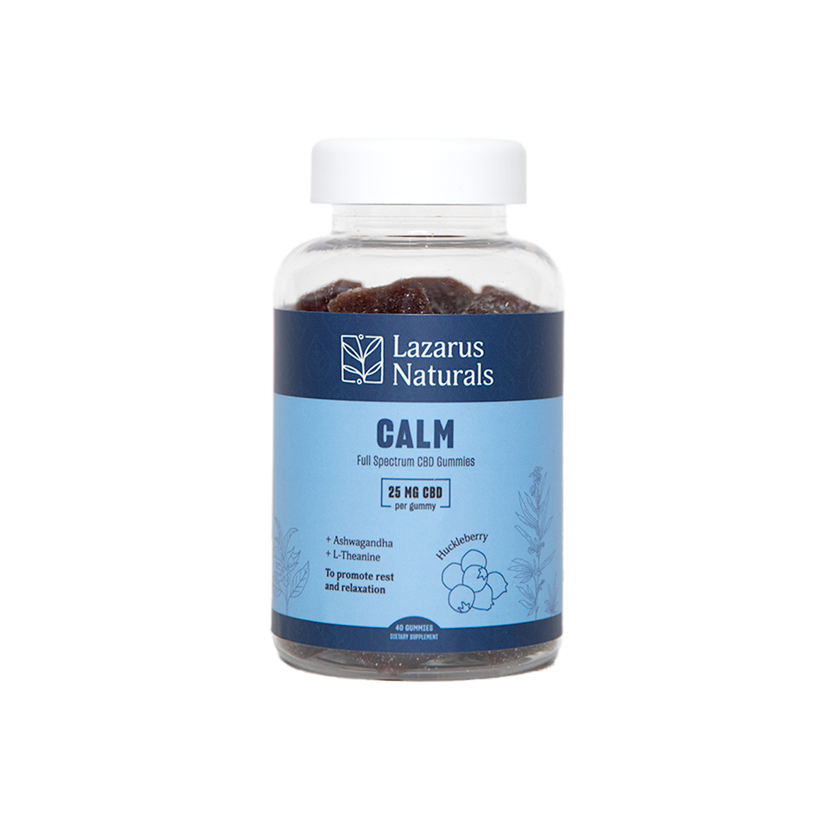 Lazarus Naturals CBD GUMMIES, CALM