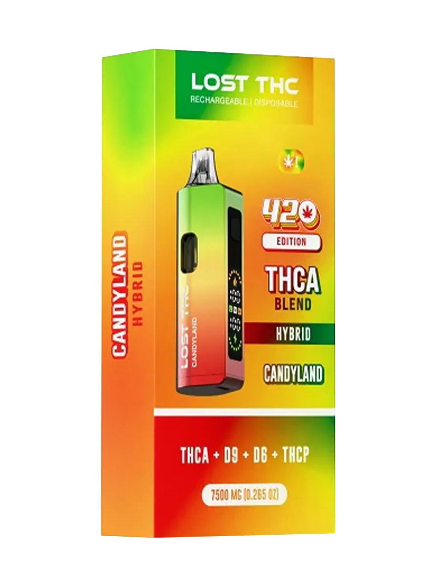 Candyland Lost THC 420 Edition THCA Blend Rechargable Disposible 7500MG