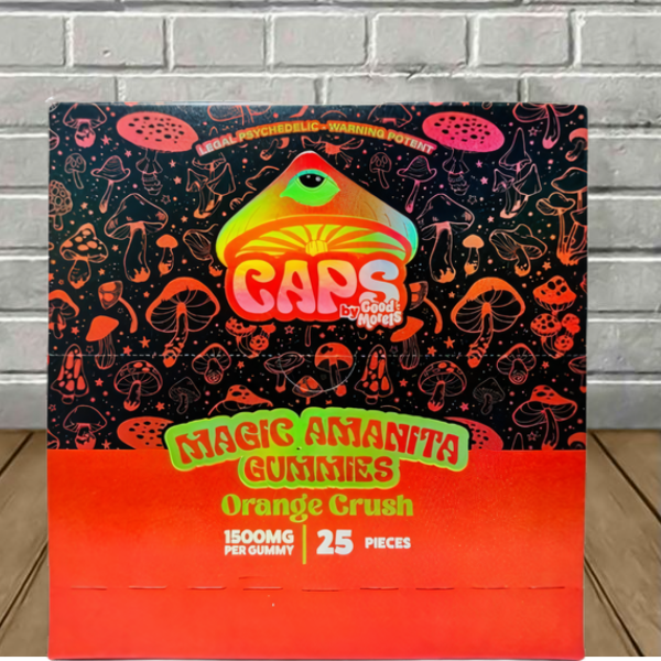 Caps Psychedelic Amanita Gummies 1500mg Best Price