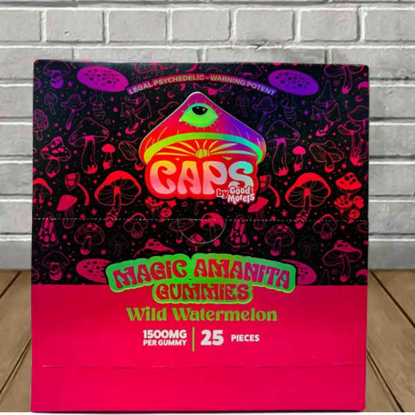 Caps Psychedelic Amanita Gummies 1500mg Best Price