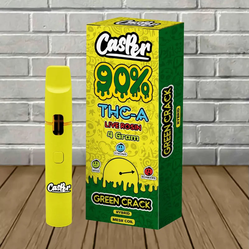 Casper Labs 90% Live Rosin THCa Disposable 4g Best Price