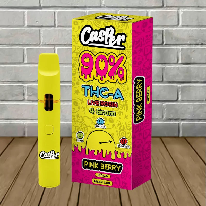 Casper Labs 90% Live Rosin THCa Disposable 4g Best Price