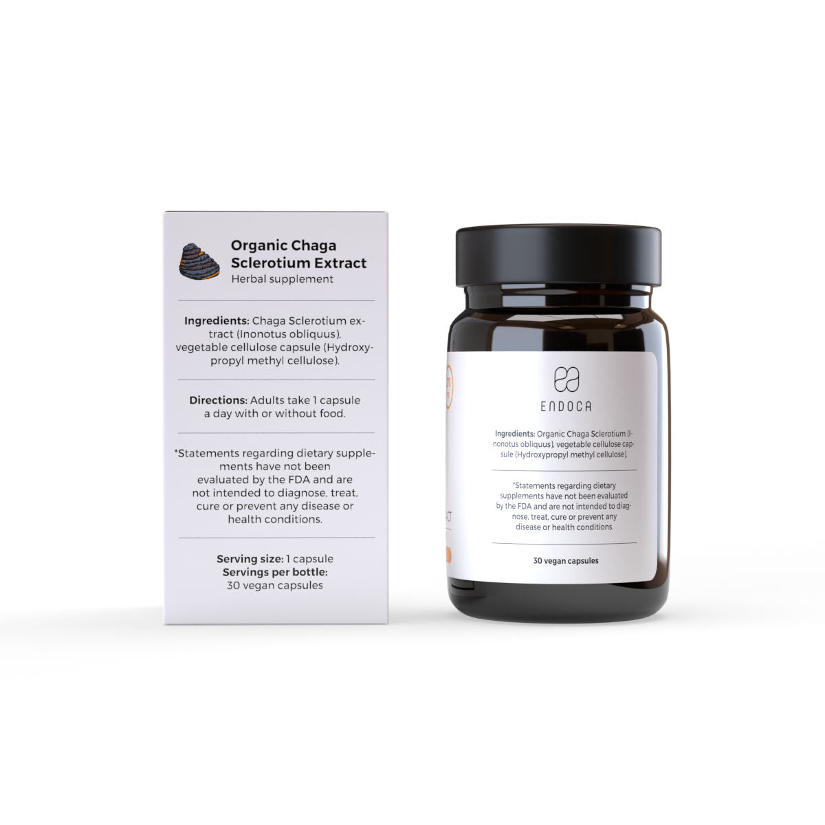 Endoca Chaga Mushroom Extract Best Sales Price - CBD