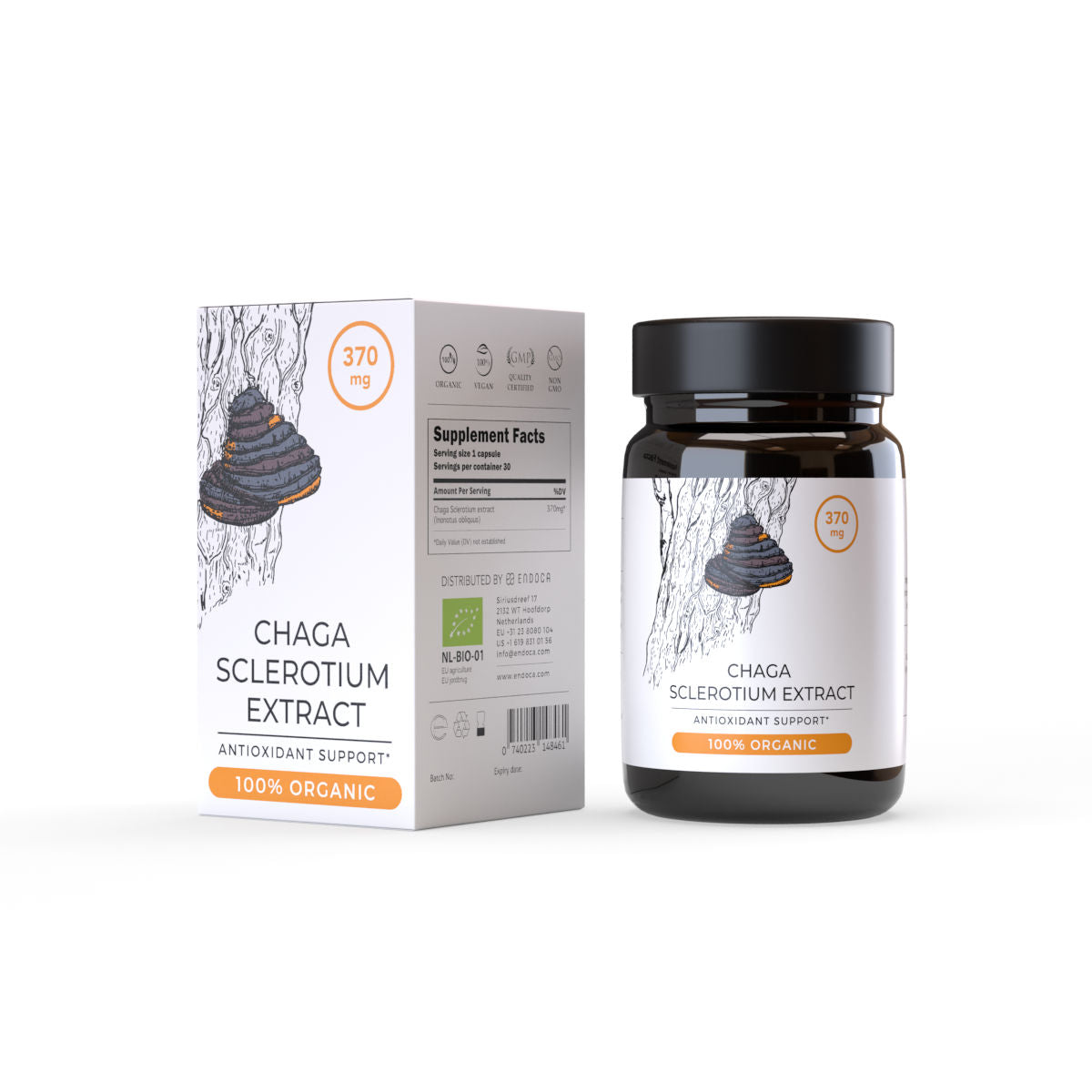 Endoca Chaga Mushroom Extract Best Sales Price - CBD
