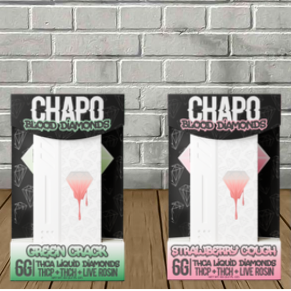 Chapo Extrax Live Rosin Blood Diamonds Disposable 6g Best Price