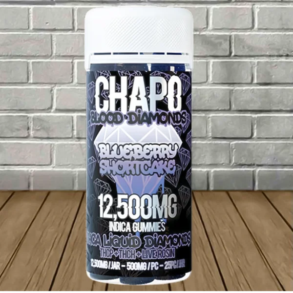 Chapo Extrax Live Rosin Blood Diamonds Gummies 12500mg Best Price