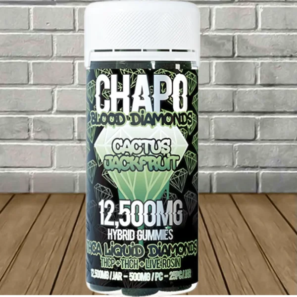 Chapo Extrax Live Rosin Blood Diamonds Gummies 12500mg Best Price