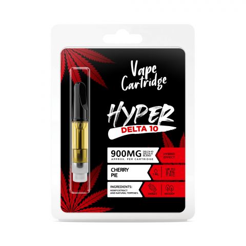 Cherry Pie Cartridge - Delta 10 THC Hyper 900mg (1ml) Best Price
