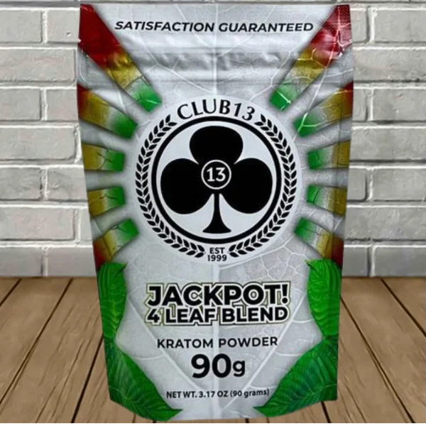 Club13 Jackpot! 4 Leaf Blend Kratom Powder Best Price