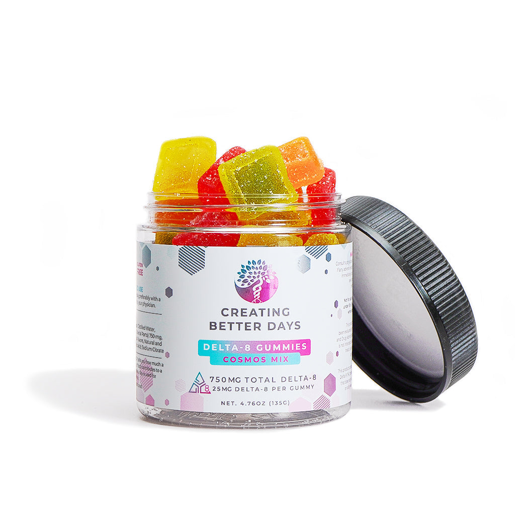 Cosmos Mix Delta 8 Gummies 750 MG
