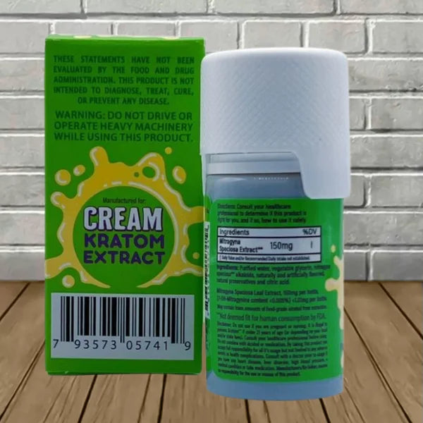 Cream All Natural Liquid Kratom Extract Shot 150mg Best Price