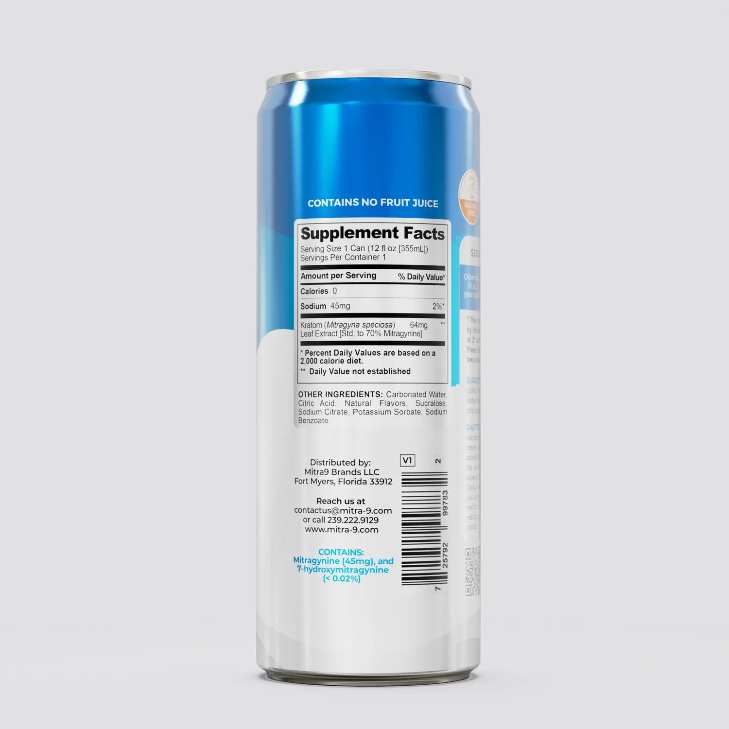 Mitra9 Cream Soda Kratom Seltzer