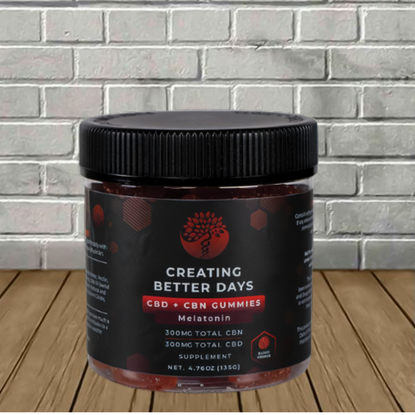 Creating Better Days CBD + CBN Gummy 600mg Best Price