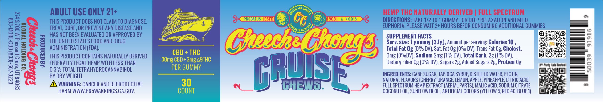 Ride Easy With Cheech & Chong’s Cruise Chews