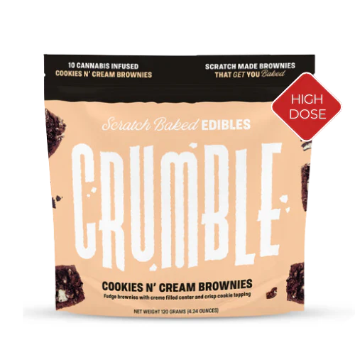 Crumble Brownies 100mg