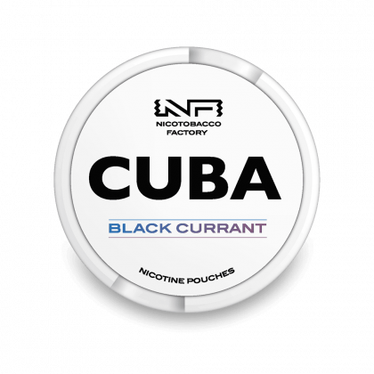 Cuba White Black Currant All White Snus Best Price