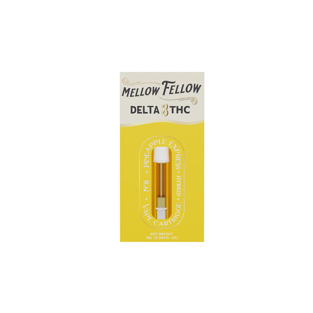 Mellow Fellow Delta 8 1ml Vape Cartridge Pineapple Express Best Price