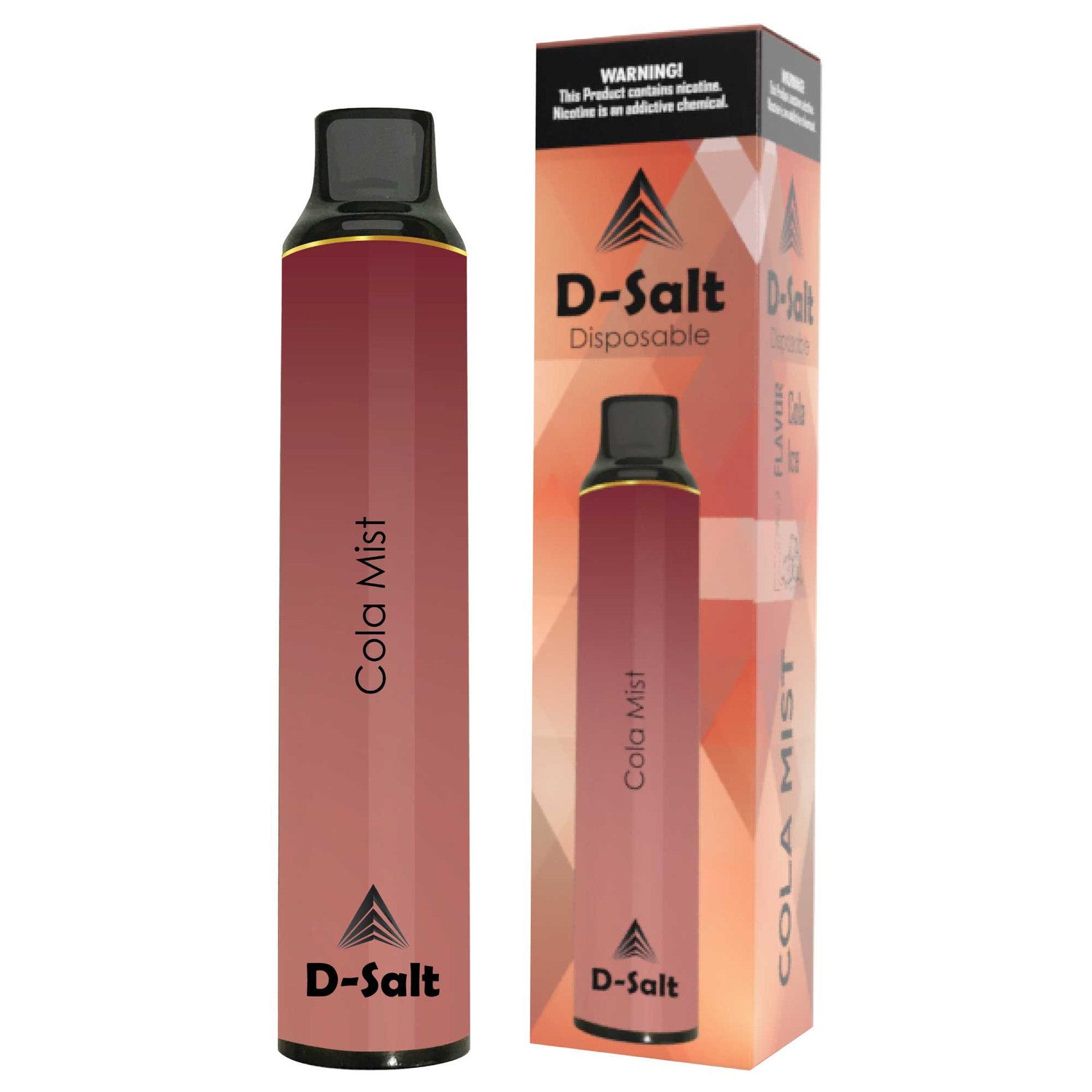 D-SALT DISPOSABLE - Cola Mist 1500 PUFFS - HYBRID