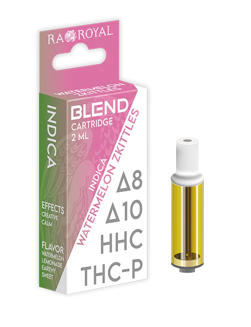 RA Royal CBD | Delta 8 + THC-P + Delta 10 + HHC Blend Vape Cartridge - 2mL Best Price