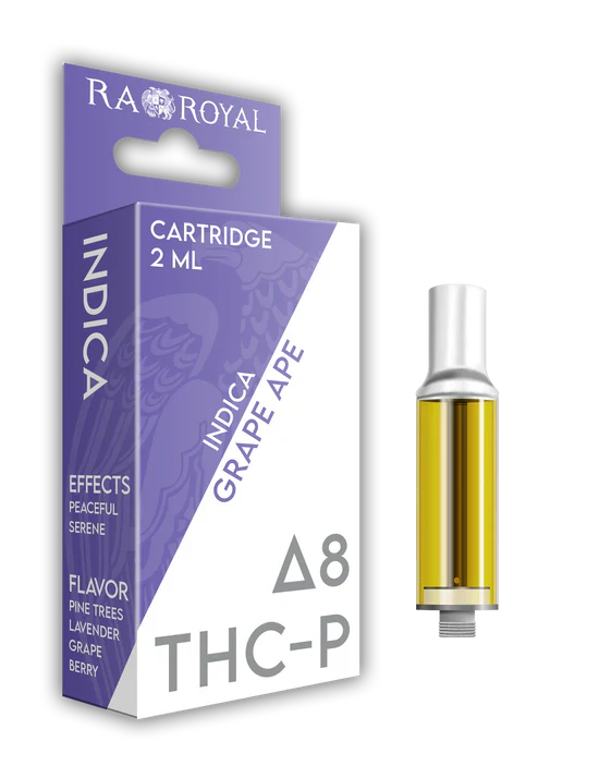 RA Royal CBD | Delta 8 + THC-P Vape Cartridge - 2mL