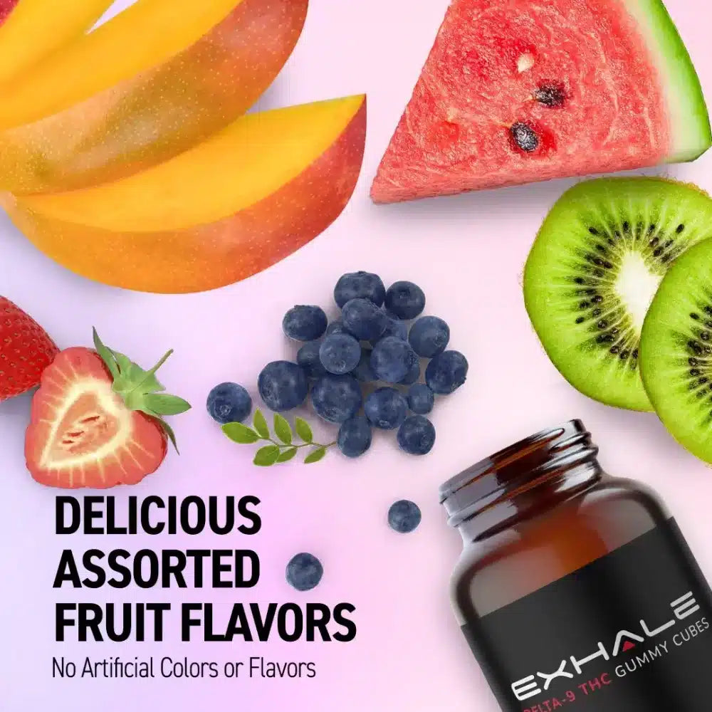 Exhale D9 + CBN Sleep Gummies