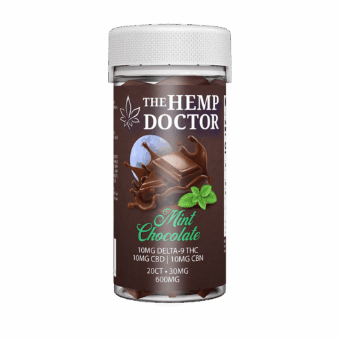 The Hemp Doctor 30mg D9|CBD|CBG/CBN Chocolate Bites (20ct)