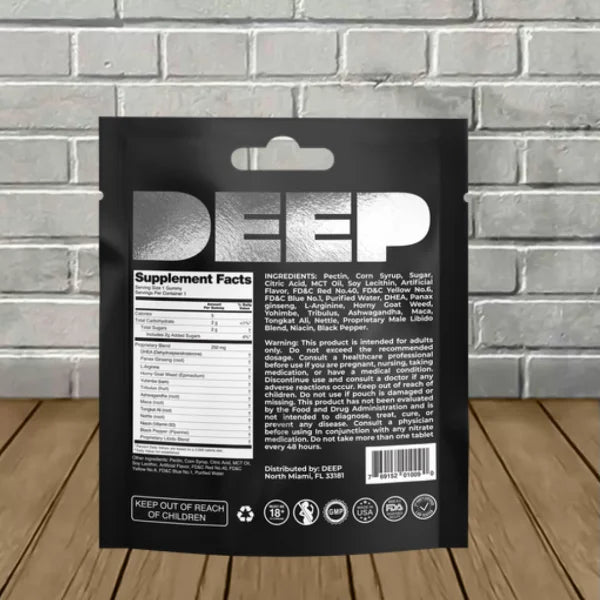 DEEP Enhanced Sexual Performance For Him Gummies Best Price