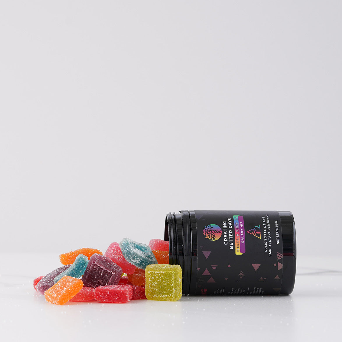 Galaxy Mix Vegan Delta 9 Gummies 50MG - Micro Dose